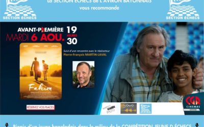 SOIREE CINEMA LE 6 AOUT à BAYONNE